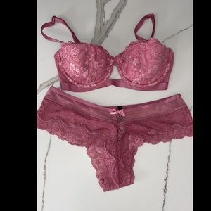 Victoria’s Secret Very Sexy Bra and Panty Set - Blush Pink
